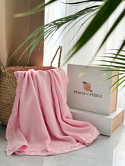 The Peach and Pebble Blankie
