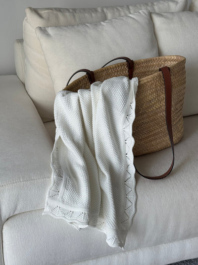 The Peach and Pebble Blankie