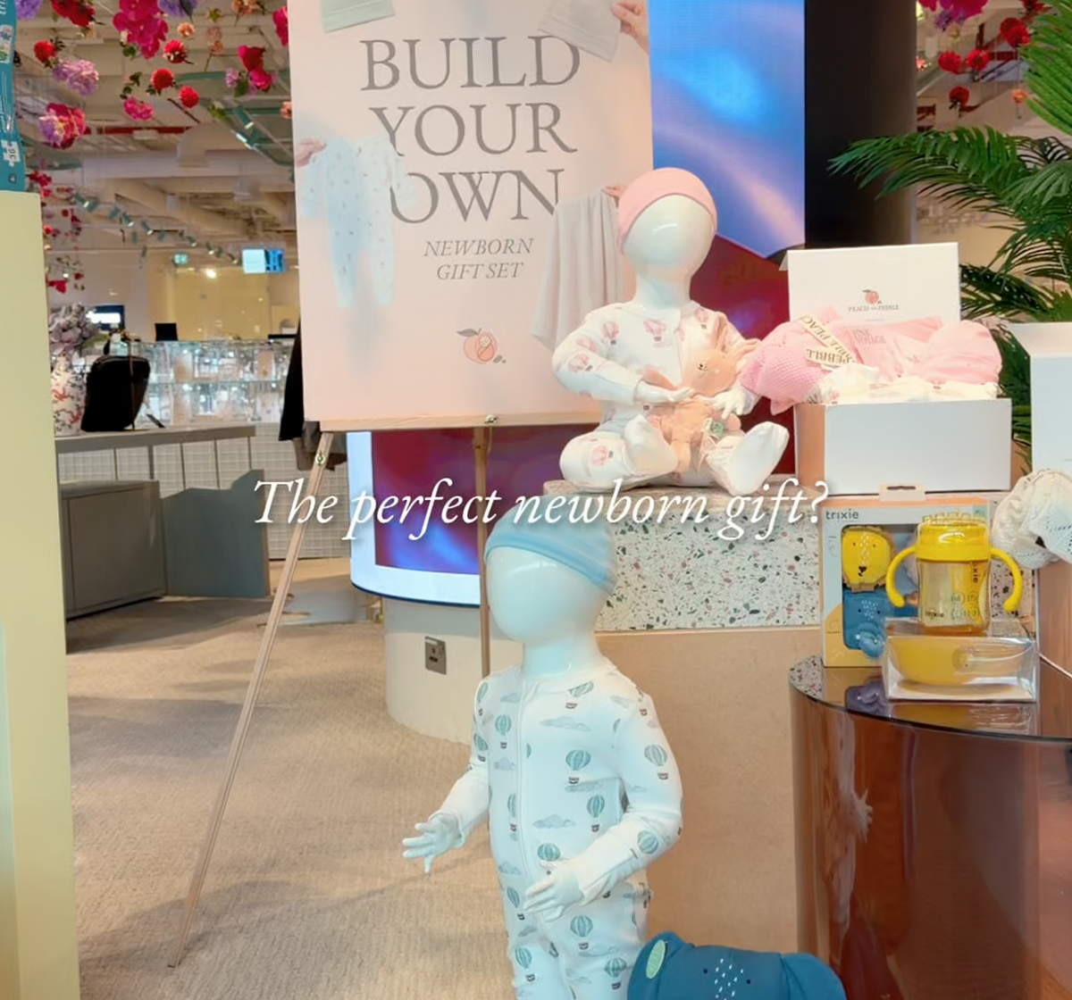 Peach and Pebble newborn gift collection