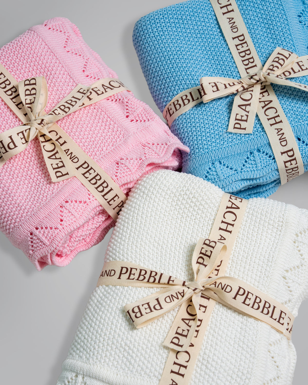 The Peach and Pebble Blankie