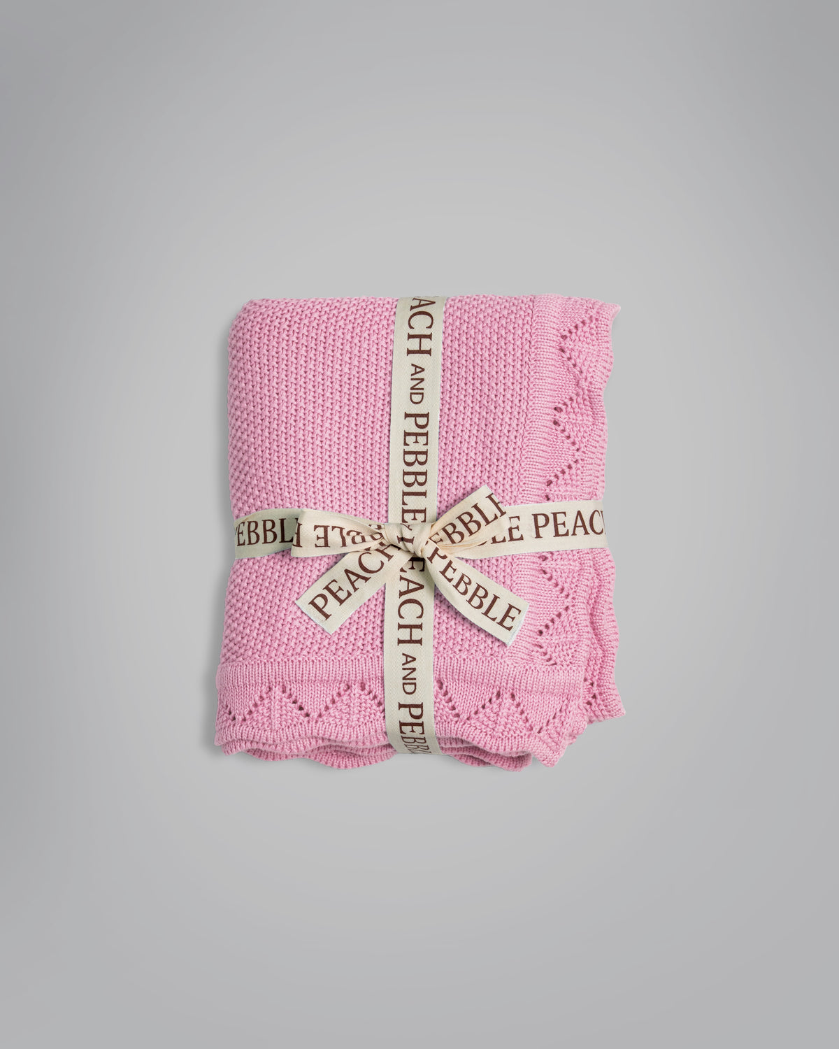 The Peach and Pebble Blankie