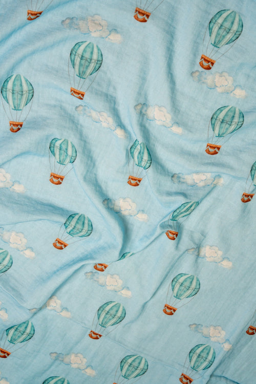 Blue Voyage Swaddle